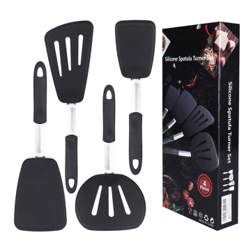 Kitchen Spatula Utensils Extra Large Cooking Utensils 4 Pieces Cooking Spatulas Set